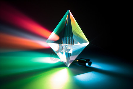 水晶光效实验图片