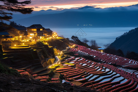 海边幽美的景区高清图片