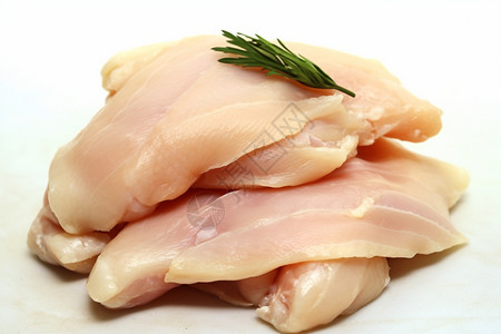 鸡胸肉的肉块图片