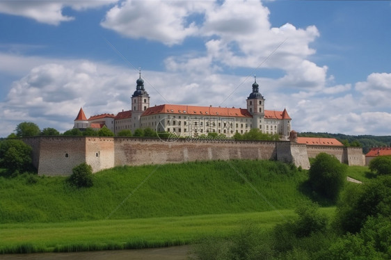 壮观的欧式城堡图片