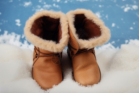 时尚的雪地靴图片