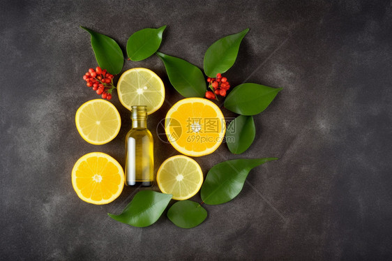柠檬植物香水图片