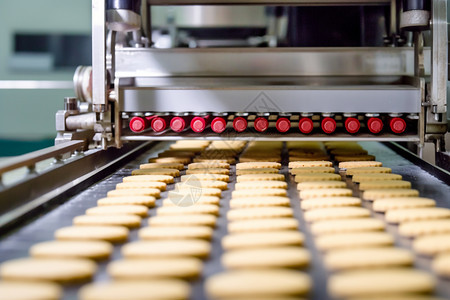 全自动饼干生产线图片