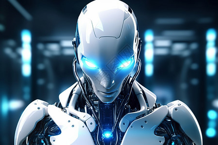 未来派智能生物机器人图片