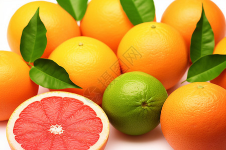 热带水果葡萄柚图片