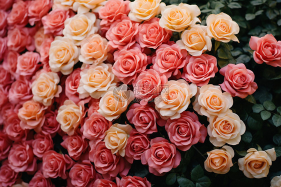 粉嫩的玫瑰花图片