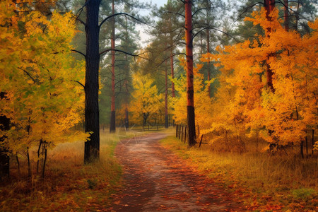 大自然中的秋天图片