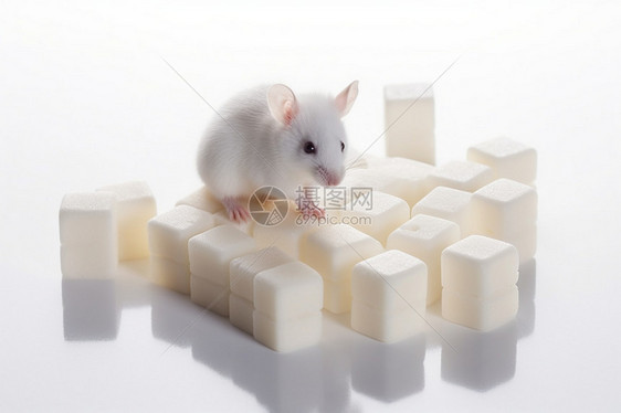 小白鼠实验图片