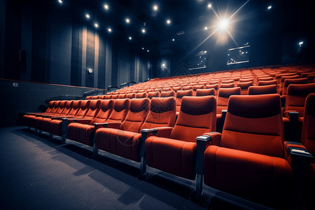 剧院里面的座椅背景图片