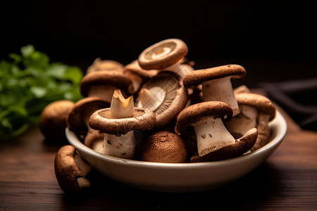 营养的蔬菜蘑菇图片