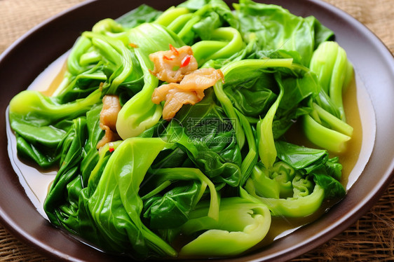 美食炒青菜图片