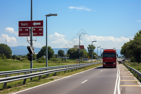 乡村的交通公路图片