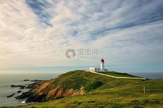 美丽的海带风景图片