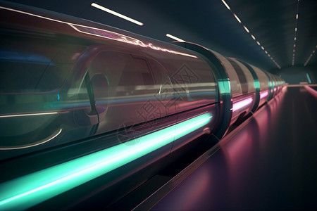 未来派高速列车图片