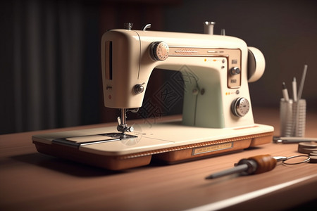 织物缝纫机图片