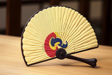 凉爽扇风的传统文化的扇子背景图片