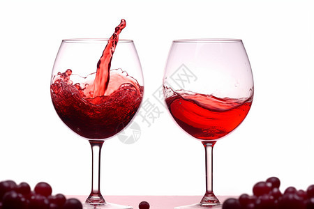 波尔多红葡萄酒图片