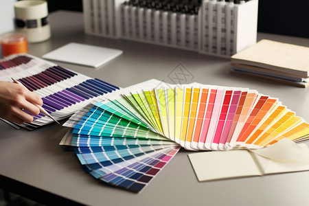 卡片设计平面设计的颜色卡片背景