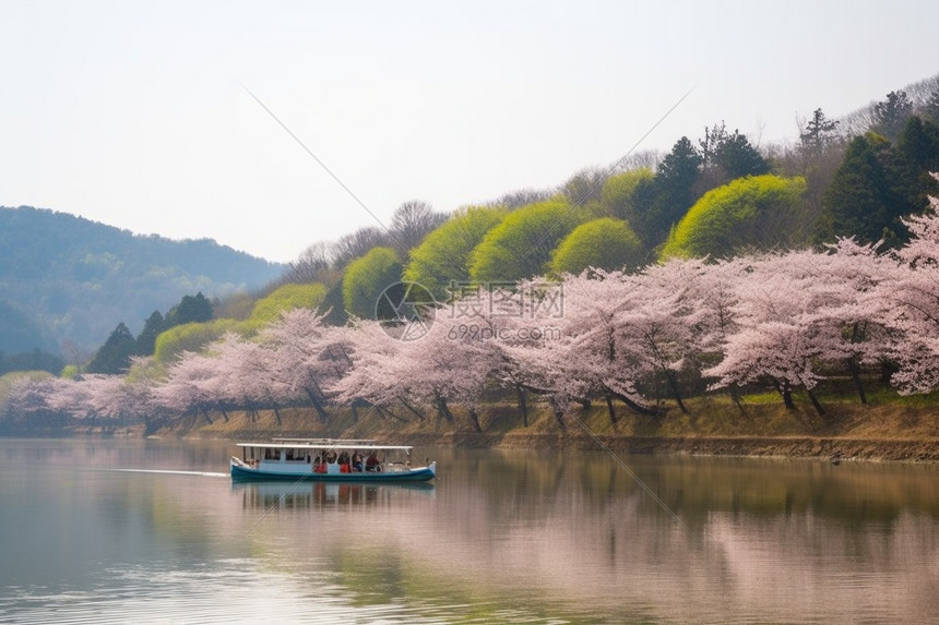 樱花景观图片