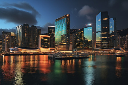香港现代码头图片