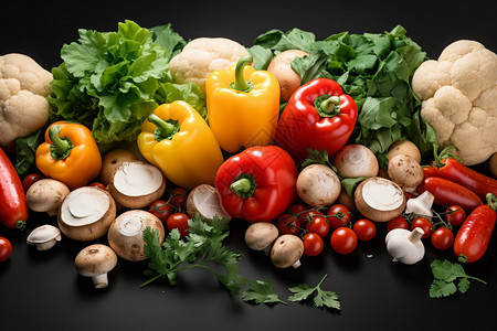 补充维生素的蔬菜图片