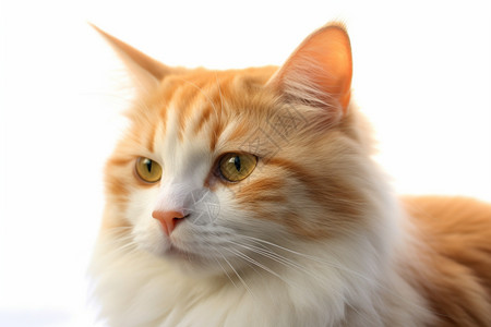 美丽的橘色猫咪图片