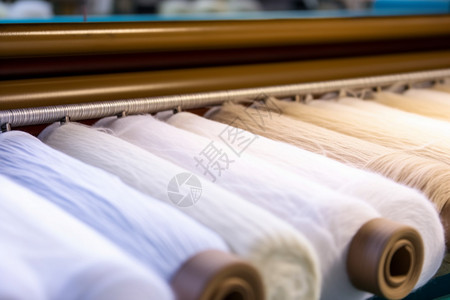 丝绸纺织工厂图片