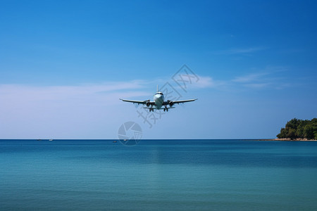 度假出游的飞机图片