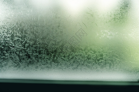 玻璃上的霜冻图片