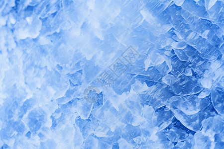 冰冻的冰块图片