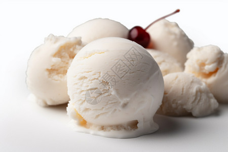 美味的冰淇淋秋背景图片