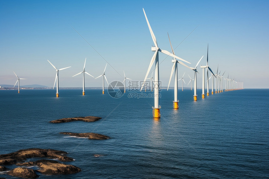 海上新能源发电设备图片