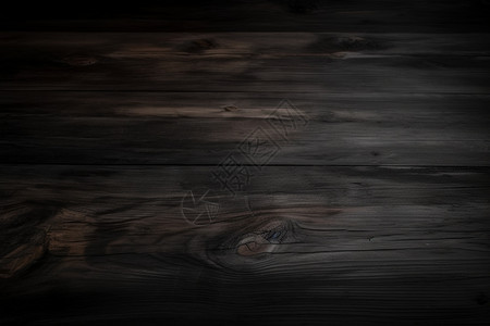 在黑色背景绘的木水平板条背景图片