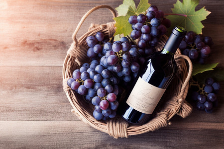 红酒酿制酿制红酒的葡萄背景