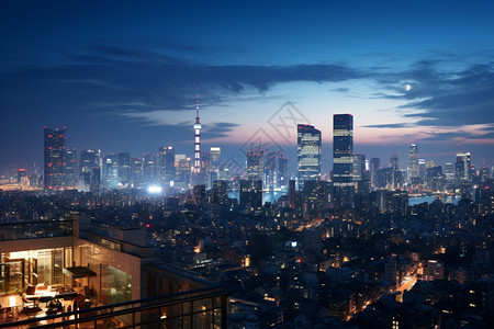 城市摩天大楼图片