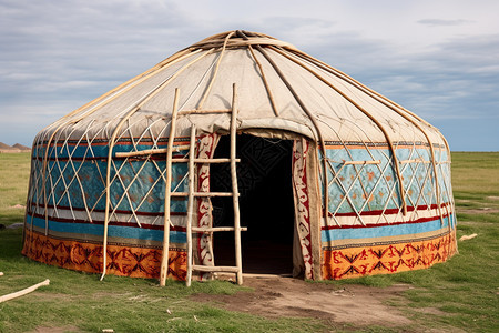 游牧民族的蒙古包图片