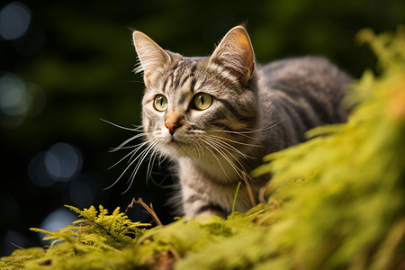 毛发干枯大自然的小猫设计图片