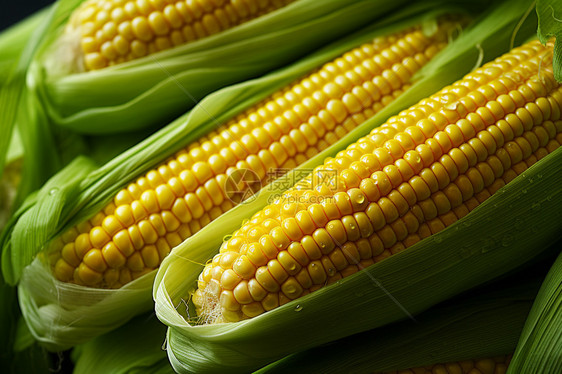 新鲜的玉米图片