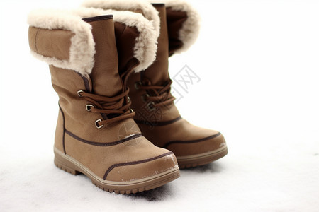 冬季皮靴图片