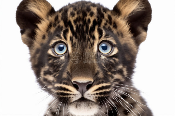 可爱的动物豹子图片