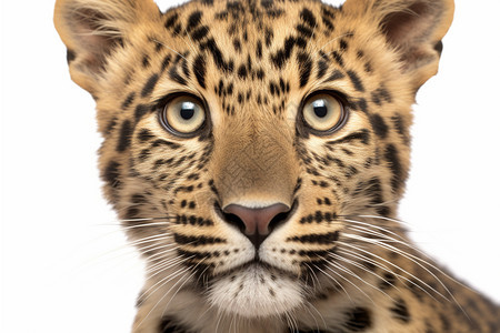 可爱的动物豹子图片