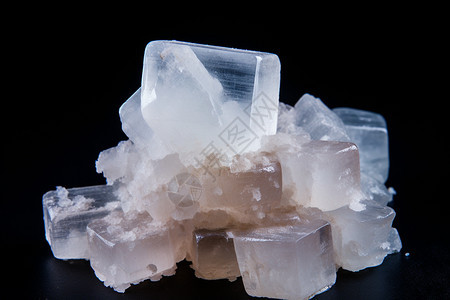 半透明的岩盐图片