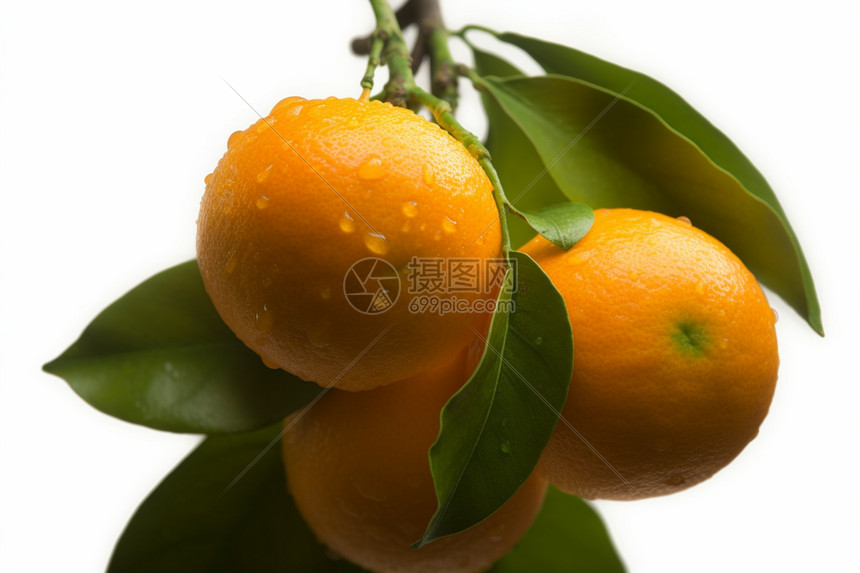 营养美味的柑橘图片