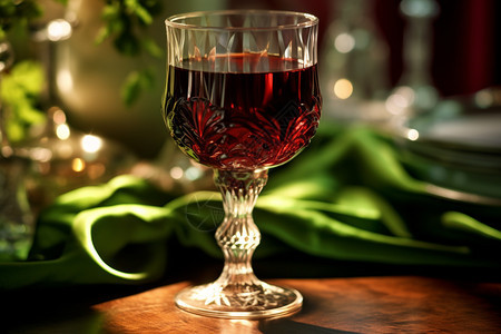 一杯酒红色的葡萄酒图片