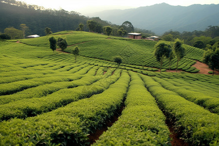 种植的山茶图片