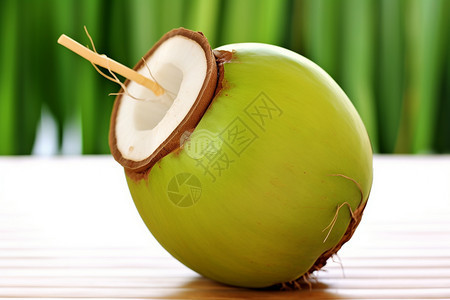 新鲜的椰子图片