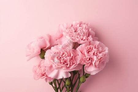 粉色的康乃馨图片
