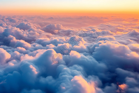 天空中的云层图片