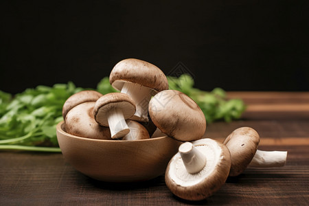 健康的蘑菇图片