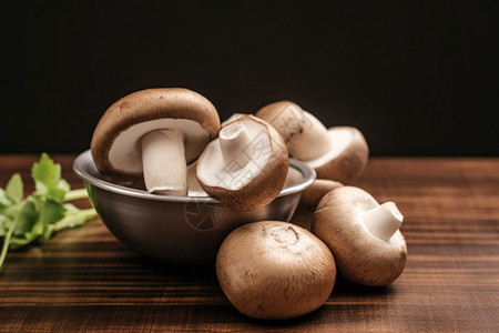奶油蘑菇图片